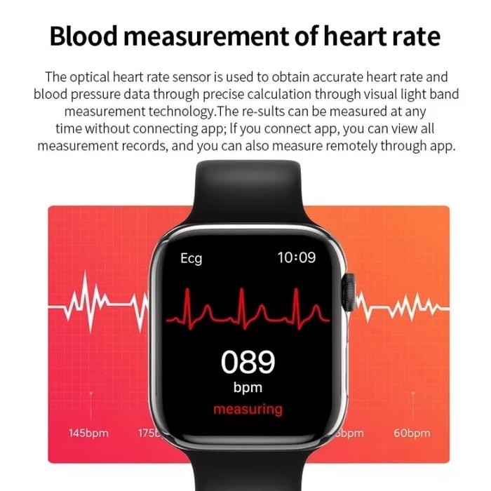 LIGE Jam Tangan Pintar Pria wanita Layar Sentuh Penuh Jam Tangan Olahraga Tahan Air Pelacak