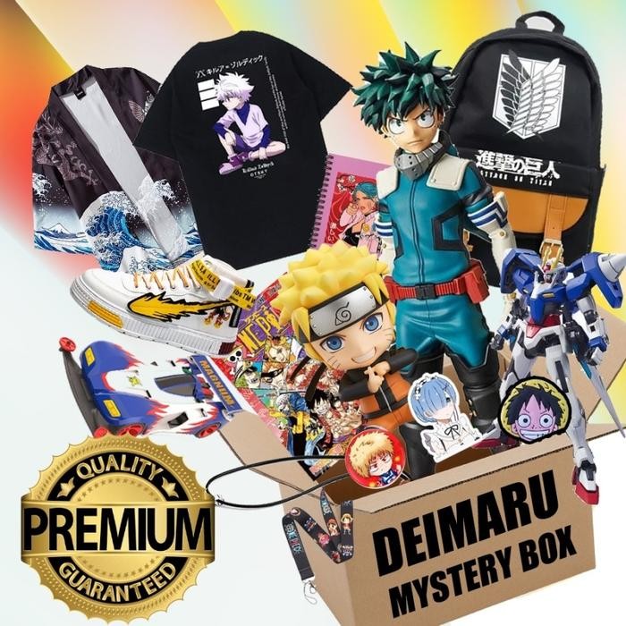 PREMIUM SET Misteri Box Gacha Kado Mystery Spesial Anime Jepang Figure