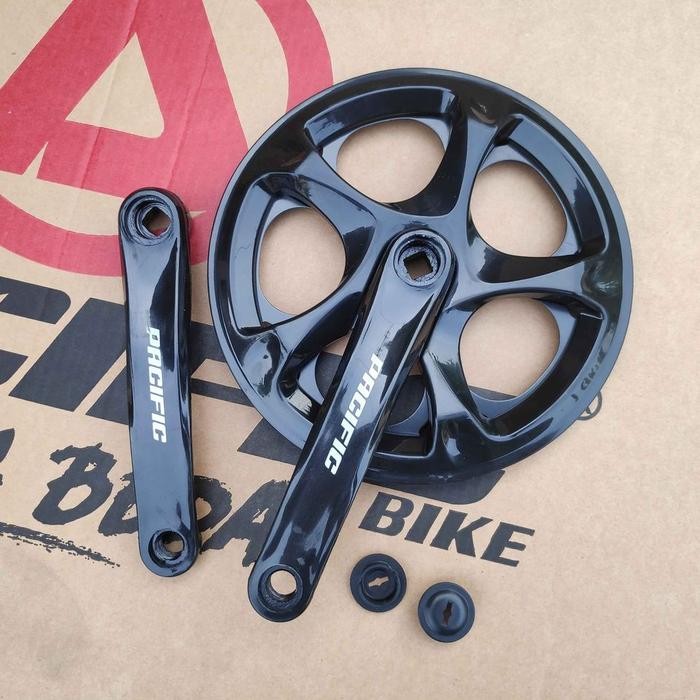 Ready Crank PACIFIC 52T Crank Single speed Crank Sepeda Minion Crank Seli