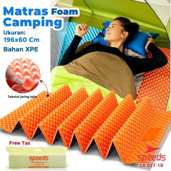 SPEEDS Matras Yoga Foam XPE Matras Lipat Foam Matras Outdoor 027-18