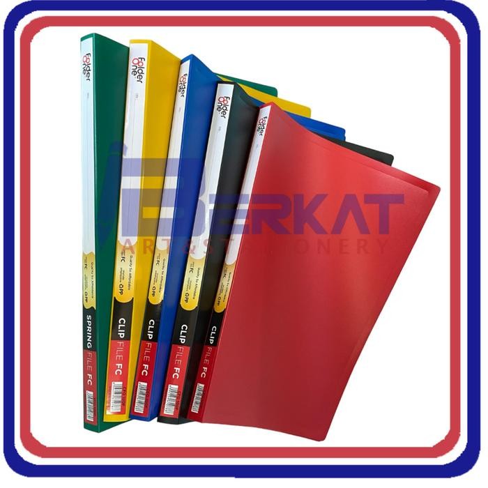 

New Spring File Map Jepit / Clip File FOLDER ONE