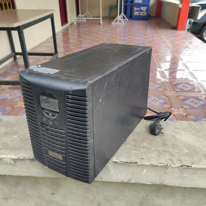 BOX KESING UPS TOPAZ ZP110 1000VA KESING PLAT  BESI UPS TOPAZ