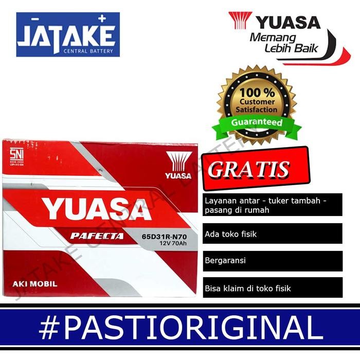Aki Basah N70 / N 70 Yuasa Pafecta Di Tangerang