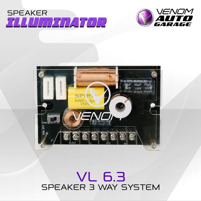 VENOM 3WAY SPLIT VL 6.3 ILLUMINATOR SERIES