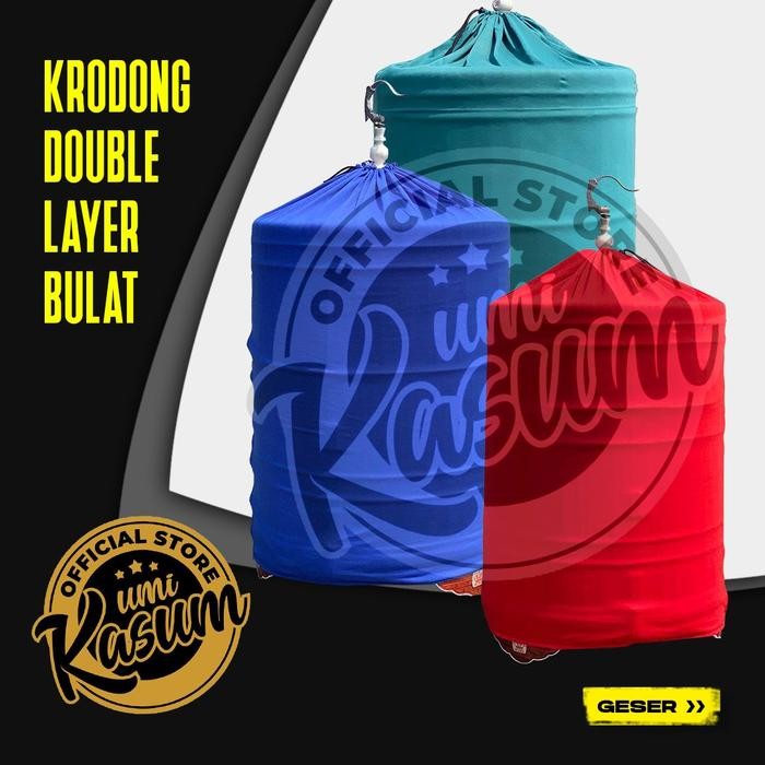 Vitakraft Bolang - Kerodong Polos Sangkar Burung Murai Batu Umi Kasum Double Layer