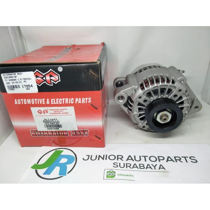 Alternator Assy Toyota Avanza 1.3-1.5 / Terrios / Rush 1.5 GP