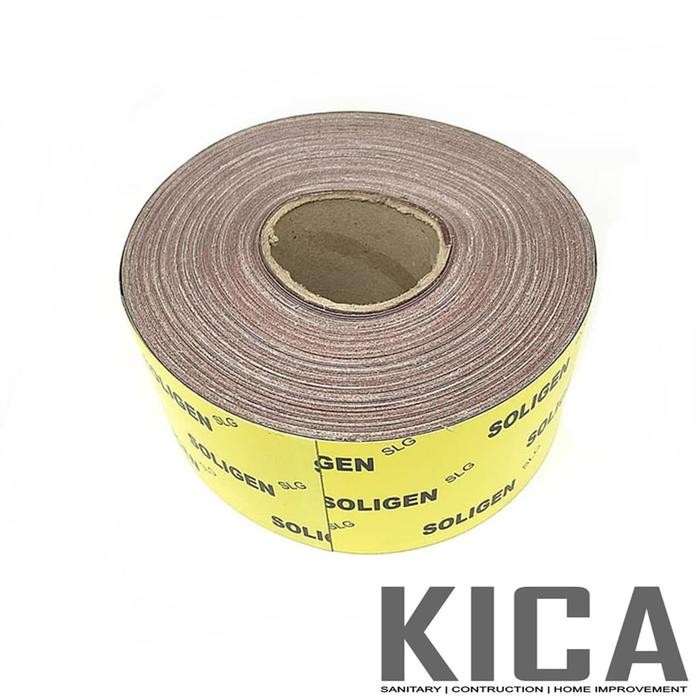 Sale Amplas Roll / Amplas Lembaran / Amplas Meteran Grid 80 - 50M Soligen