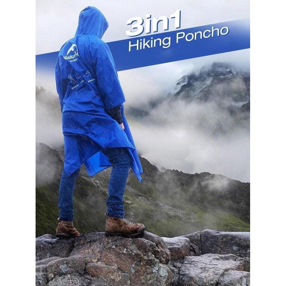 Jas hujan Naturehike NH17D002-M / NH17D003-M 210T/20D pono jas hujan multifungsi
