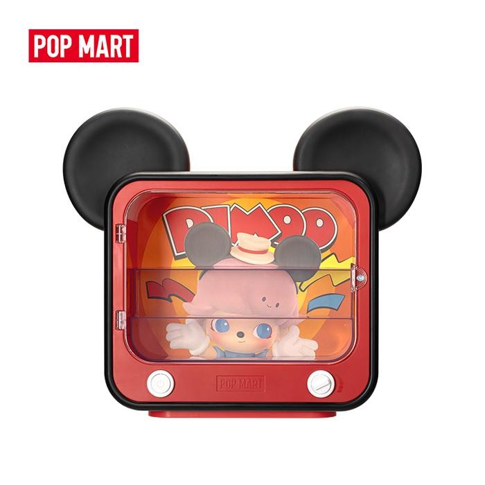 Ready Pop Mart Dimoo World Disney Series - Tv Set Luminous Display Container