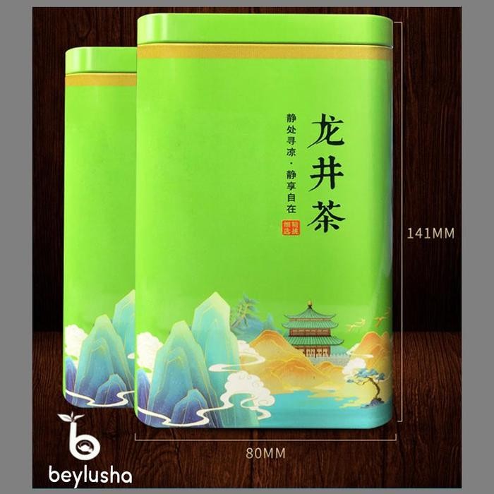 PROMO Teh Hijau Long Jing Green Chinese Tea Hangzhou 125 Gr Teh Kesehatan Aroma Segar Kuat Wangi