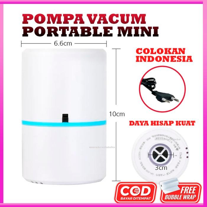 Mesin Alat Vakum Baju Elektrik Serbaguna Design Mini Vacuum Travel