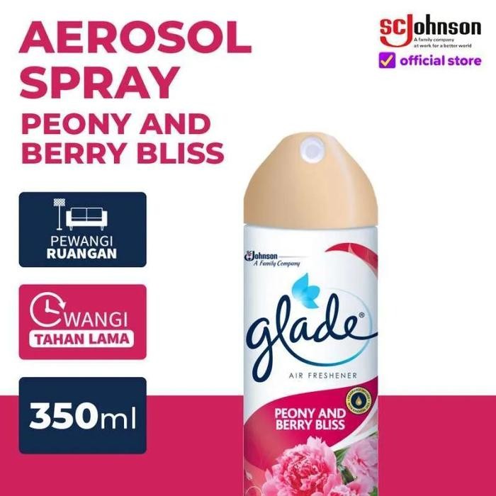 jvat- Glade Aerosol 350Ml - Pengharum / Pewangi Ruangan Semprot