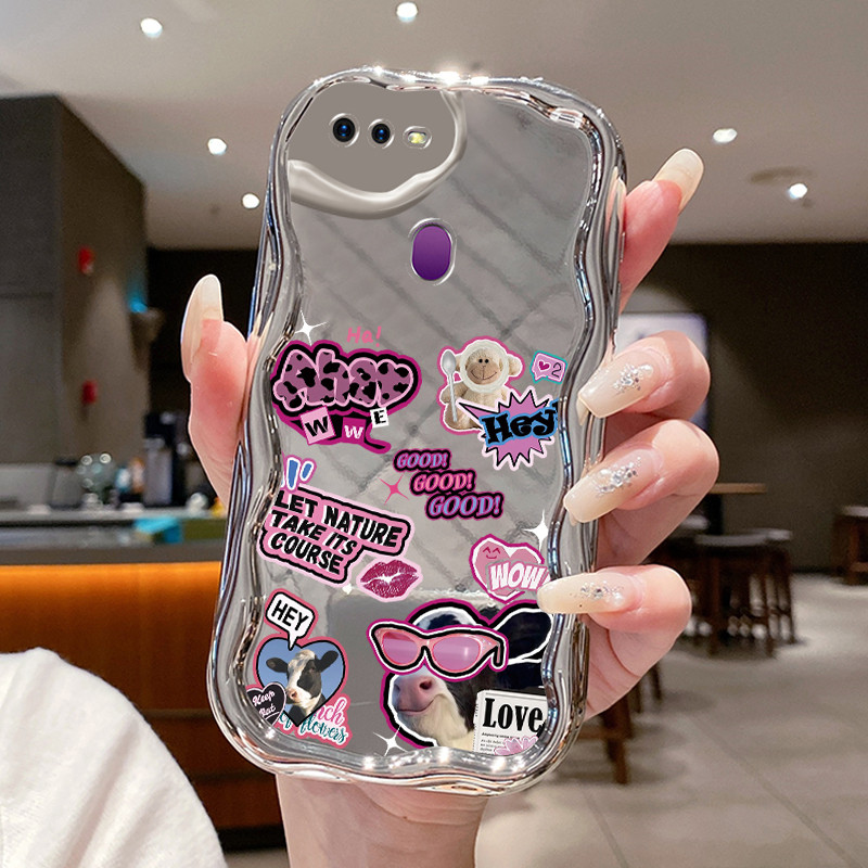 Casing Hp Untuk OPPO F9 F9 Pro Realme U1 2 Pro Case Casing HP Softcase Kasing Tepi Lembut Silikon El