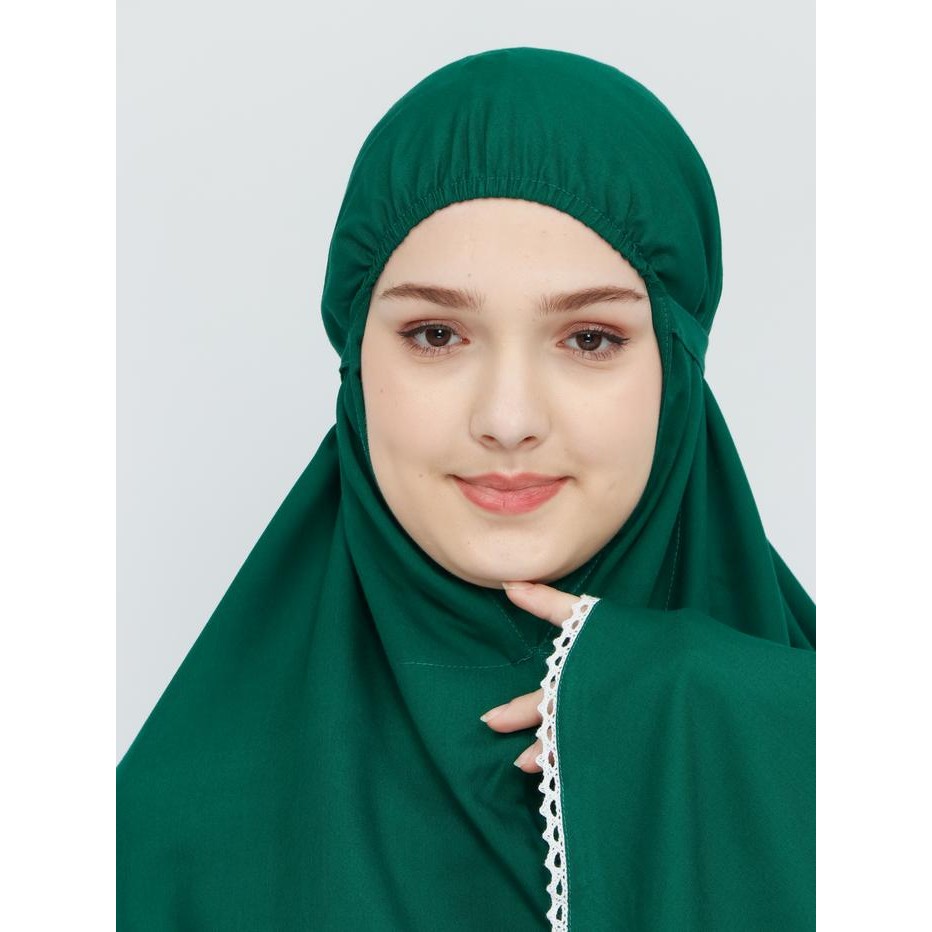 MUKENA DEWASA KATUN RAYON VISCOSE POLOS SEAS