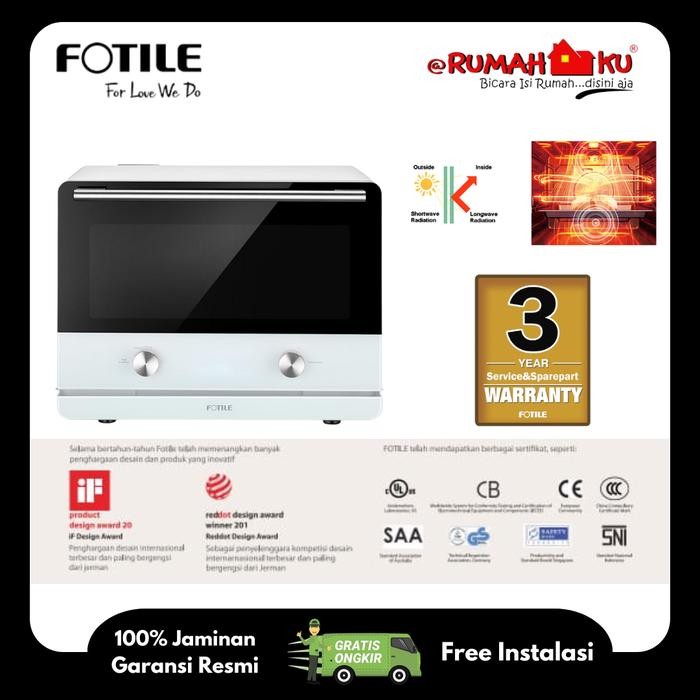 FOTILE HYZK26-E1 Combi Oven 4-in-1 Kayu 26L 2100W LED Display Garansi Resmi 3 Tahun Free Instalasi