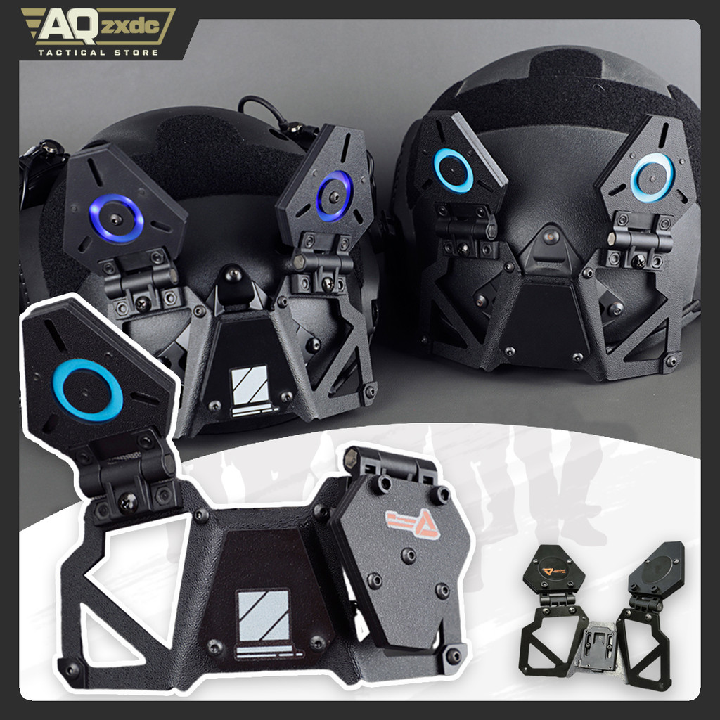 Aqzxdc Tactical Helmet Colokai Cat Ear Ornaments Hk416 Girls Frontline Chase Cos Props For Airsoft