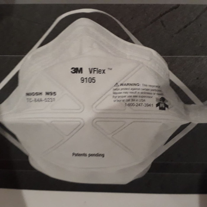 New 3M Masker N95 type 9105=minim order 10 pcs