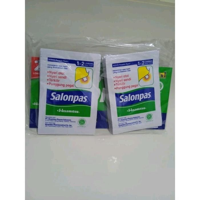 New Salonpas Koyo Renceng Putih Isi 20 Sachet