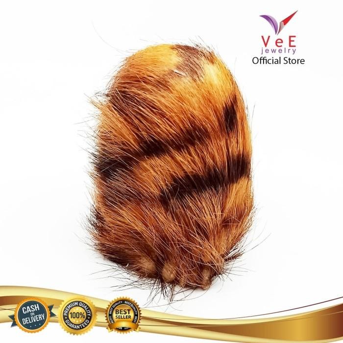 Kantung Macan Kulit Loreng Bertuah - VeE Kantong Macan Barang Antik