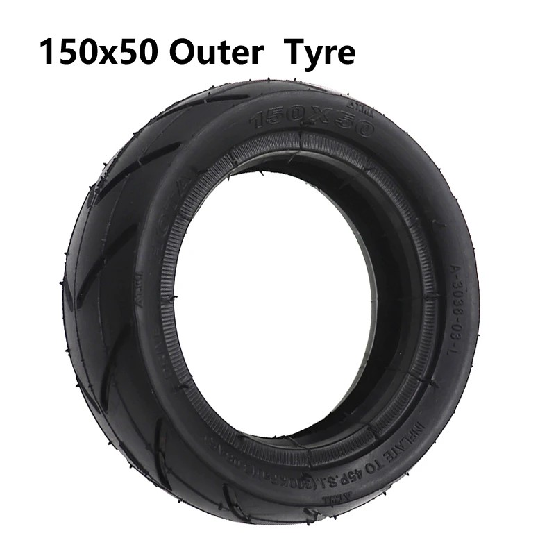 HOTA 150x50 6 Inch Scooter Outer Tire Inner Tube 6x2 for Electric Scooter F0 Wheel Chair Truck Pneum