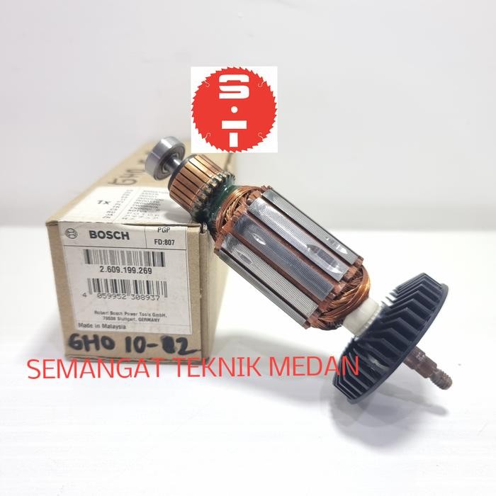 Gho10-82 Armature Angker Mesin Ketam Planer Bosch Gho 10-82 10 - 82