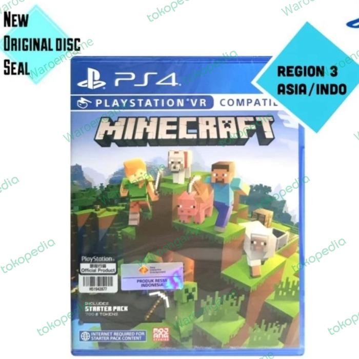 PS4 Minecraft Starter Pack Collection Reg 3
