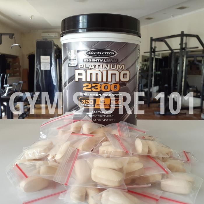 ORIGINAL  PLATINUM AMINO 2300 SUPPLEMET GYM AMINO ECERAN MUSCLETECH