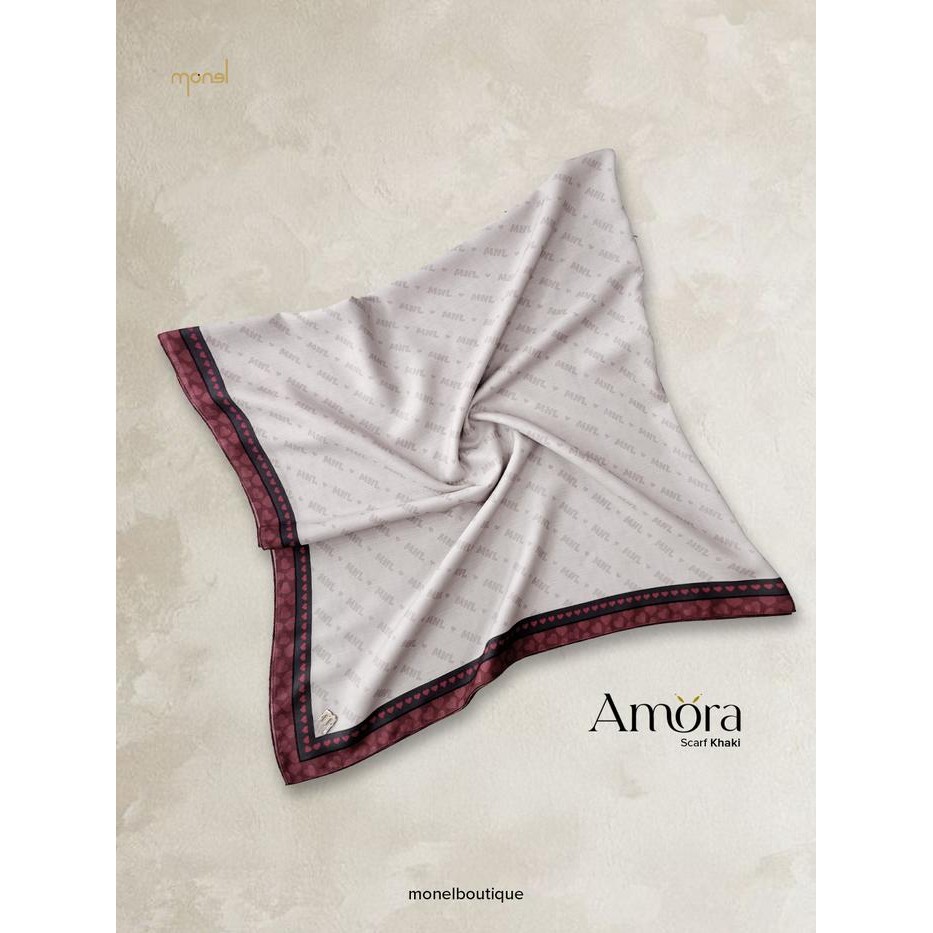 Promo Monel - Hijab / Kerudung Segi Empat - Amora Scarf
