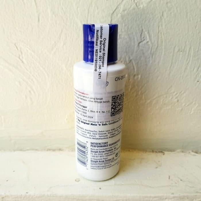 Mane N Tail Herbal Gro Conditioner 120Ml Travel Shampo Kuda Kecil Bpom
