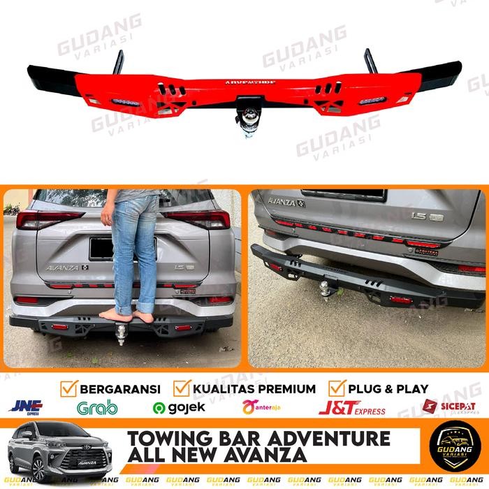 Ready Towing Bar Adventure All New Veloz / Avanza/ Xenia 2022