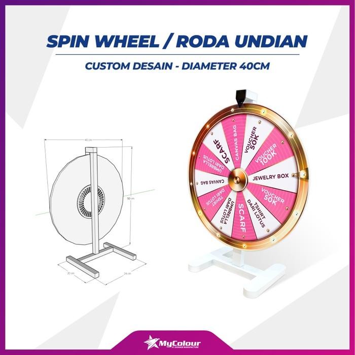 j225- Spin Wheel / Roda Undian / Putaran Roulette