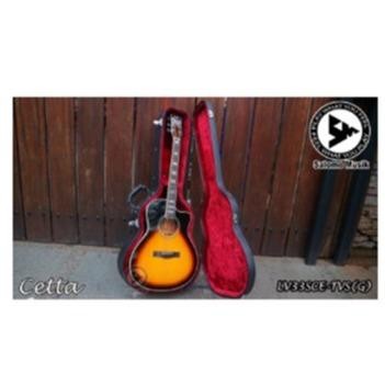 Gitar Akustik Elektrik Cetta LV33SCE-TVS (G) + Hardcase
