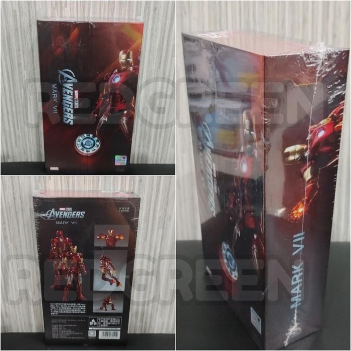 h4d2- Zd Toys Iron Man Mark 7 Zd Toys Iron Man Mark Vii Ironman Figure