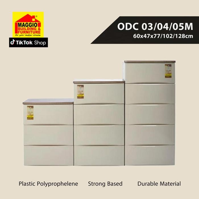 Lemari Plastik Susun - Lemari Kabinet Plastik - Lemari Susun Plastik 2/3/4/5 Pintu - Odc - Olymplast