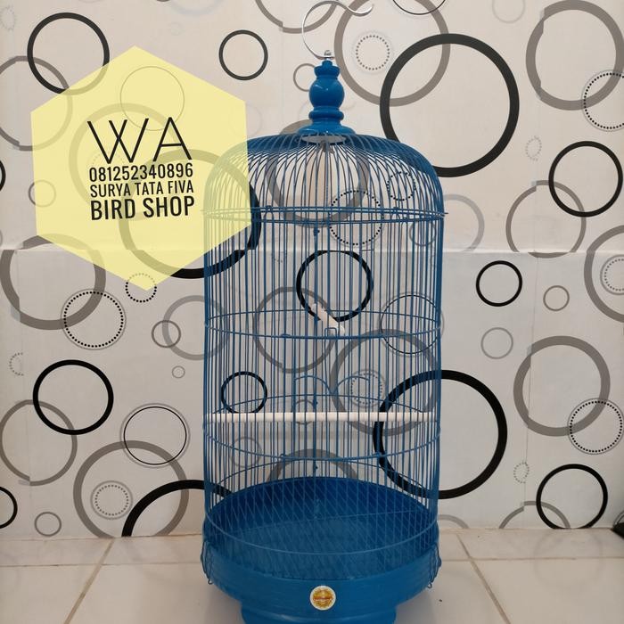 PetShoPq- Sangkar Octagon Tebok Kaki Sangkar Love Bird