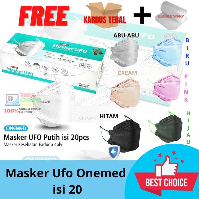 KJB Masker Onemed KF94 / Masker Onemed UFO isi 20