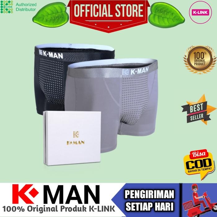 KJB K-MAN CELANA DALAM MAGNET ORI K-LINK TERAPI KESEHATAN VITALITAS PRIA