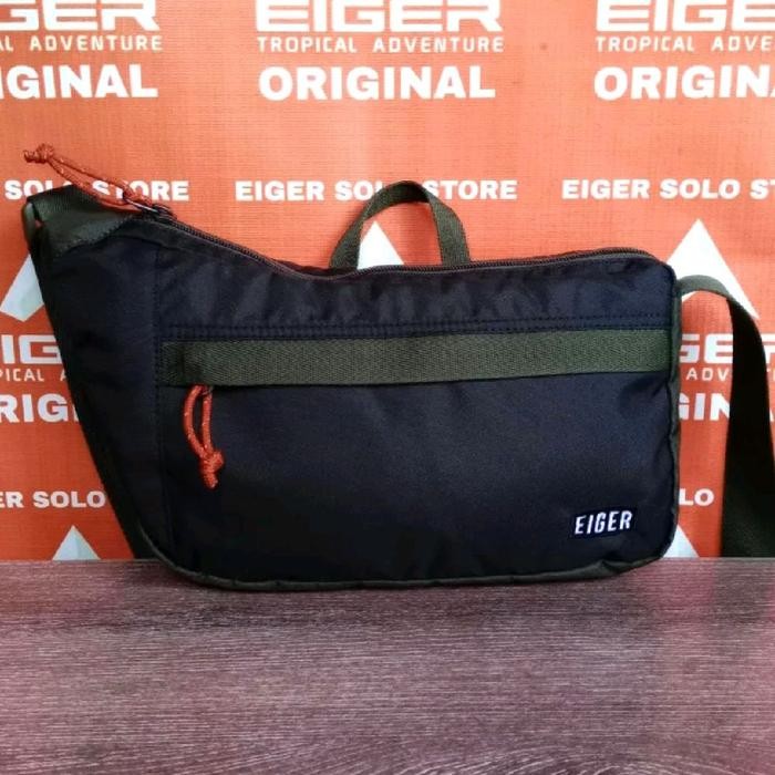 Eiger WAGEN SLING BAG Waistbag Tas Selempang Pria Original