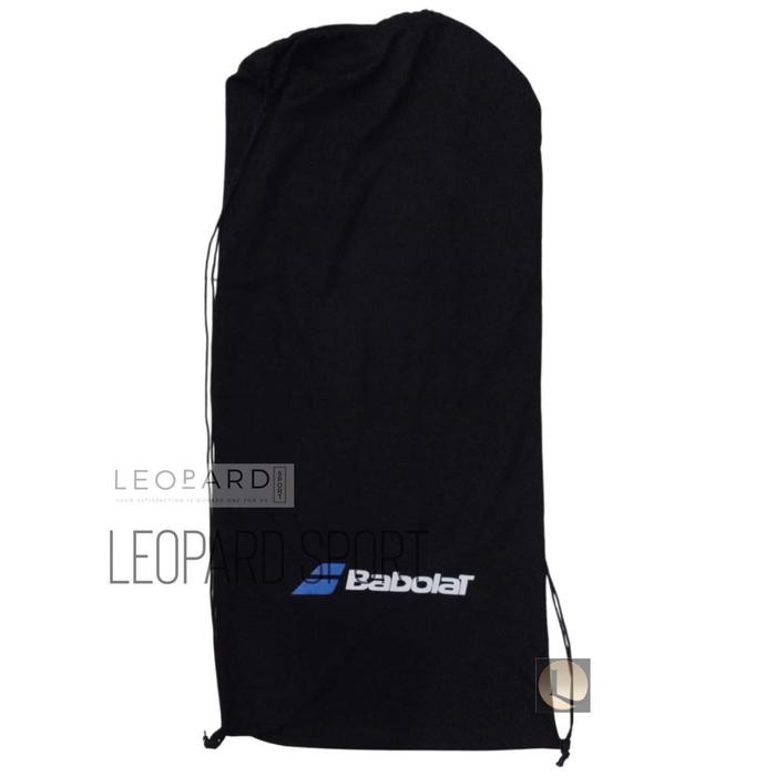 Tas Raket Tenis Lapangan / Sarung Raket Serut Kain Cover Tennis