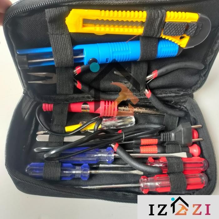 SANDS SOLDER TOOL KIT SET ALAT SERVIS ELEKTRONIK LENGKAP
