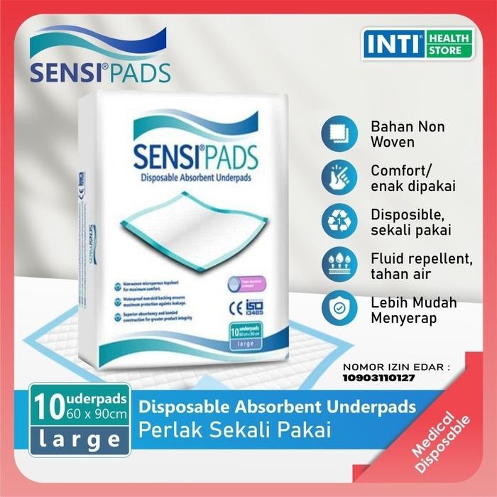 gktu- Sensi Underpad Sensi Perlak Sekali Pakai Perlak Dewasa