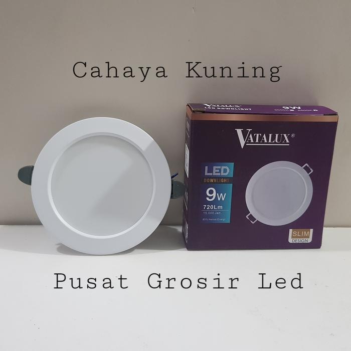 Khusus Grab Led Panel Vatalux 9 Watt Inbow / Downlight Led Vatalux 9 Watt