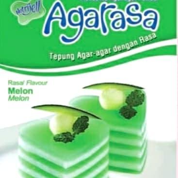 NUTRIJELL AGARASA MELON 10gr. AGAR PUDING TEXTUR LEMBUT KENYAL