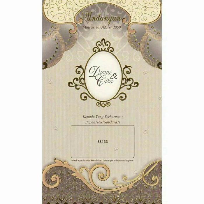 Sale Undangan Blangko Erba 88133