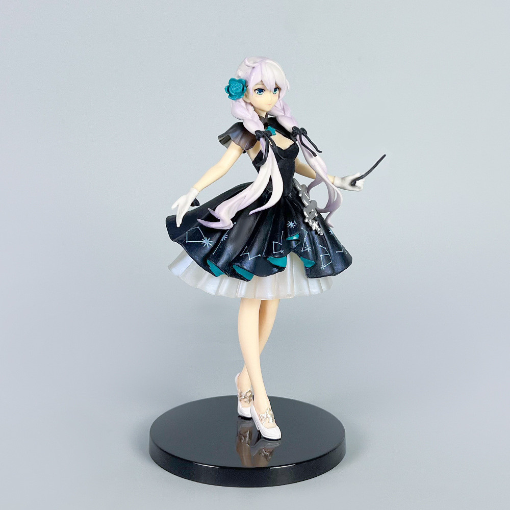 Kiana Christmas Eve Symphony Commander Cute Girl Action Figure Game Character Model Trendy