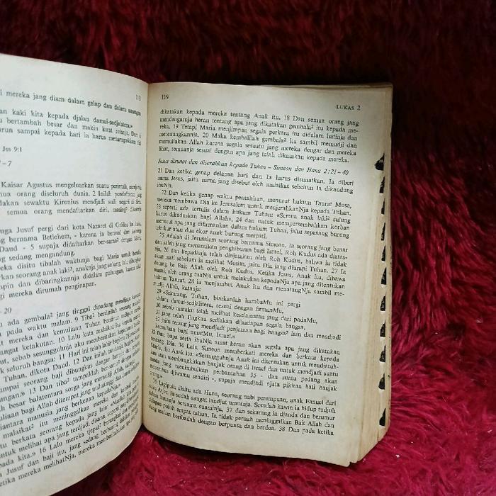 BUKU ANTIK : KITAB SUCI PERJANJIAN BARU TAHUN 1972