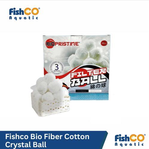 Promo Bio Fiber Cotton Crystal Ball Media Filter Aquarium & Kolam Renang