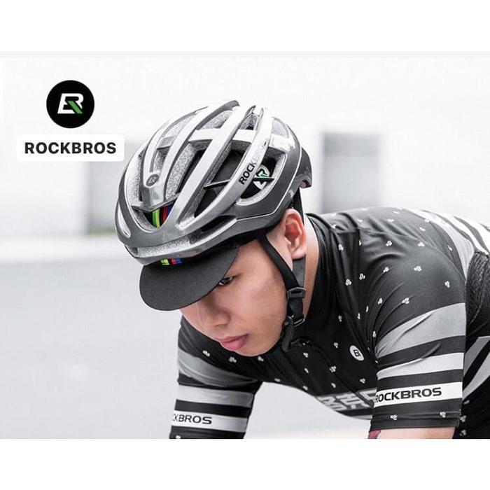 Promo Topi Sepeda Cycling Cap Rockbros Topi Roadbike Cap Mtb Cycling Hat