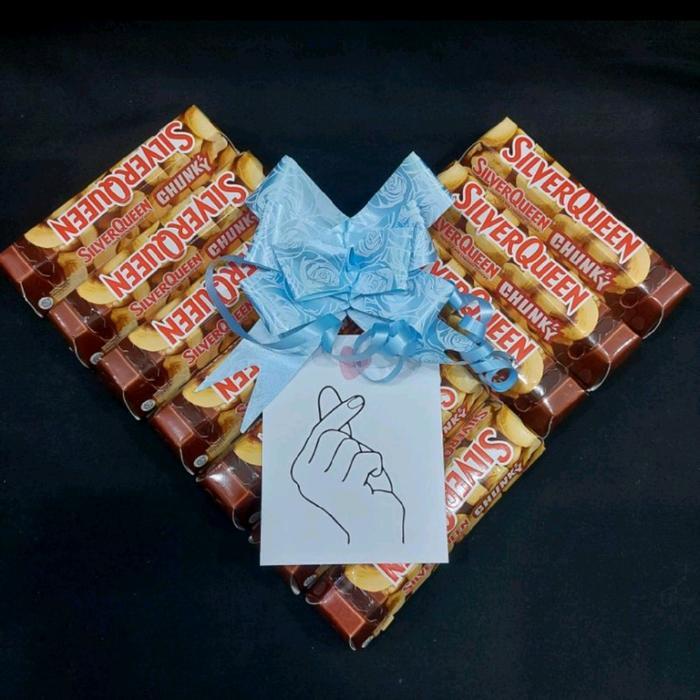 snack love parcel hampers hadiah coklat love viral coklat silverqueen