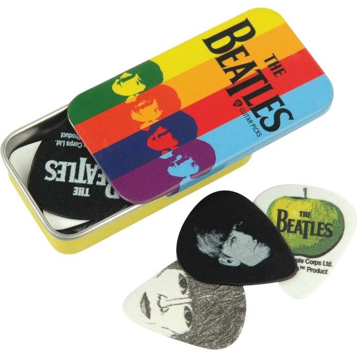 DADDARIO D'ADDARIO PLANET WAVES 1CAB4-15BT2 1CAB415BT2 THE BEATLES GUITAR PICK TINS 15-PCS BMJ